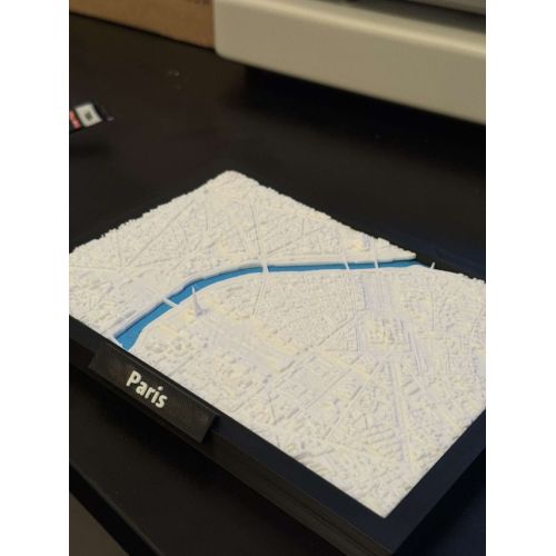 3D Map of Paris DeGalic