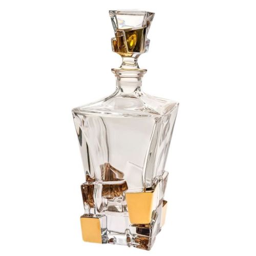 Бокал за виски Bohemia Crack Gold 900ml