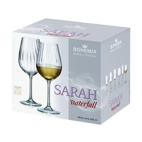 Сет 6 чаши за вино Bohemia Sarah Waterfall 1SI80/400ml