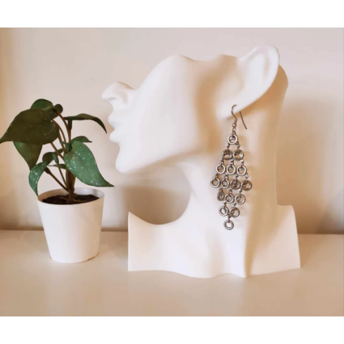 Држач за обетки со 3 отвори и 1 за пирсинг DeGalic