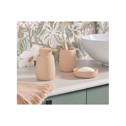 Диспанзер за сапун Zeller 18994 f 8.8x13.7 cm almond