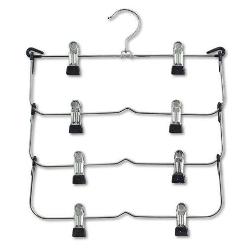 Повеќекратна закачалка за здолниште, хромиран метал Zeller 17124