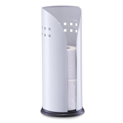 Држач за тоалетна ролна, метален, бел Zeller 18705 f14,5 x 34,5 cm