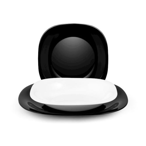 Сет за јадење 18/1 HH Lifestyle 3996200 BLACK&WHITE H&H