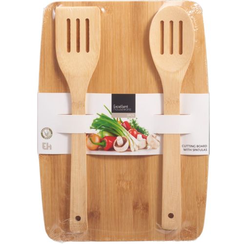 Даска за сецкање со 2 шпатули EH 784610410