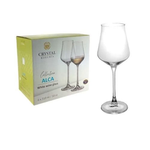 Сет 6 чаши за вино Bohemia Alca 310ml