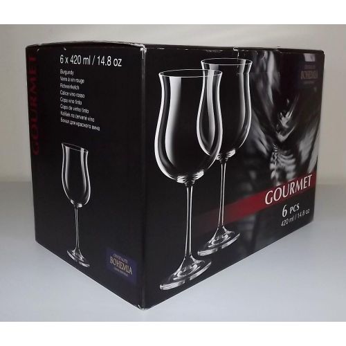 Сет 6 чаши за вино Bohemia Gourmet 420ml