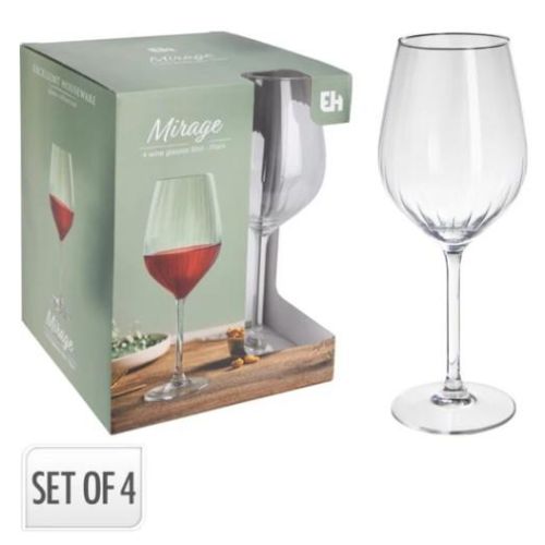 Сет 4 чаши за вино EH CC7001790 510ml