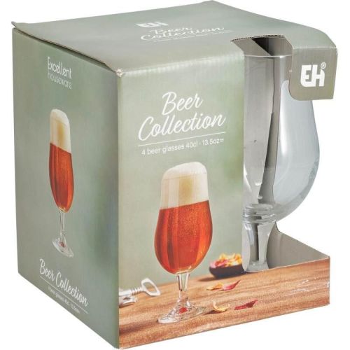 Сет 4 чаши за пиво EH CC7001900 370ml