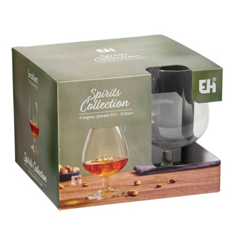 Сет 4 чаши за коњак EH CC7001980 370ml