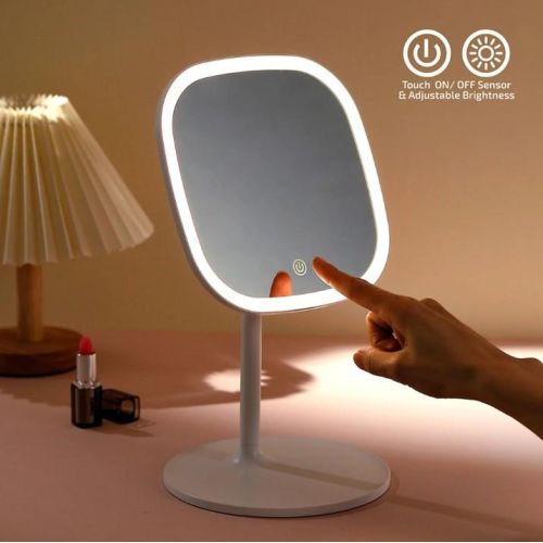 LED козметичко огледало Luigi Ferrero FR-805, квадрат, 20x20 cm