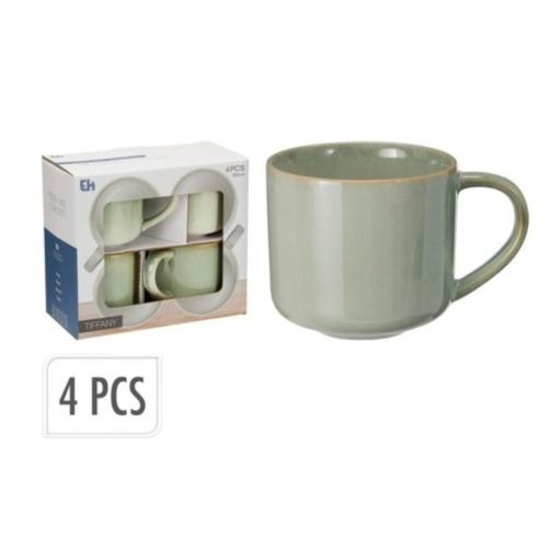 Сет 4 шољи за кафе EH Q07000110 green