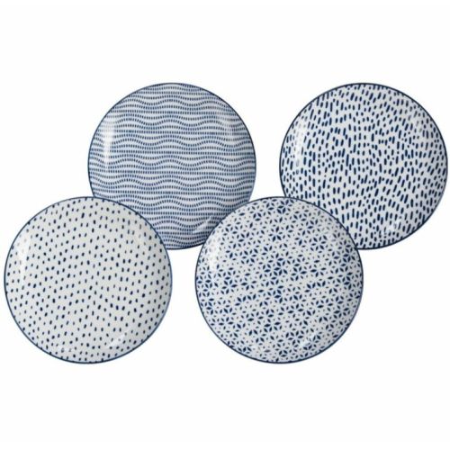 Сет 4 чинии за десерт порцелан EH Q04000150 160mm