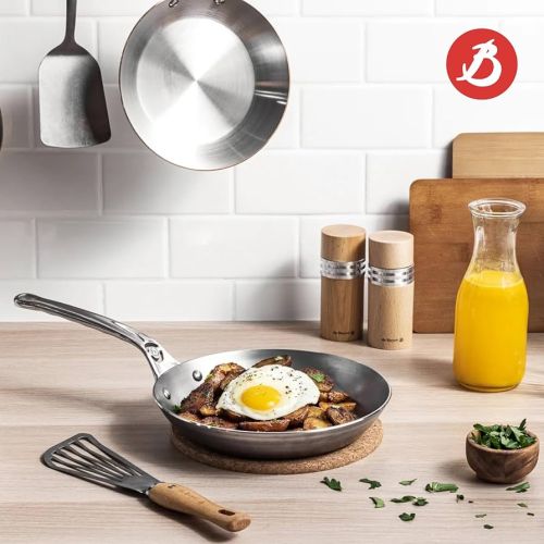 Карбон тава De Buyer 28 cm Lyonnaise