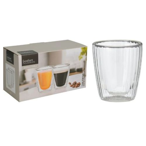 Сет 2 чаши со двојно дно EH CD1200260 250ml